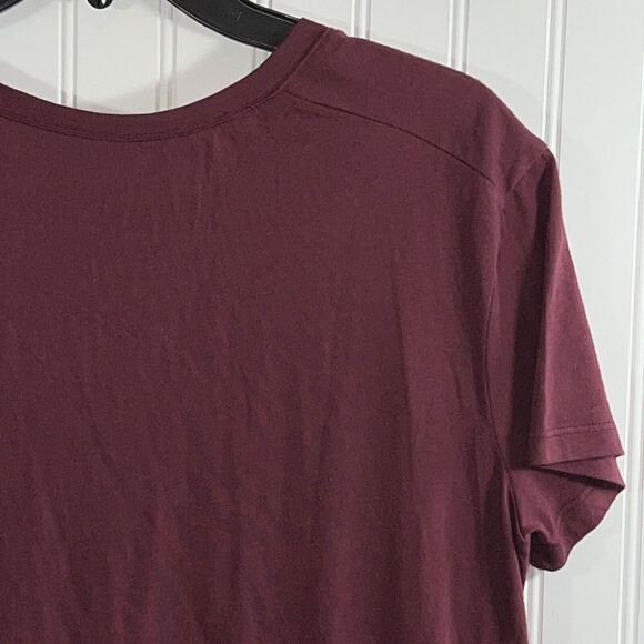 I Call The Shots Tee Woman’s Large Wine Short Sleeve Classic Graphic Cabincore - Picture 9 of 11